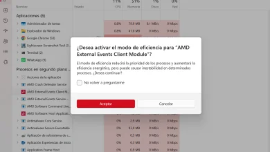 Guía definitiva del modo de eficiencia: Cómo optimizar tu PC desde el administrador de tareas 3 modo eficiencia windows