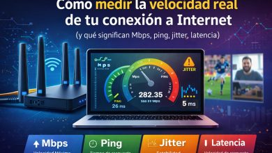 Cómo medir la velocidad real de tu conexión a Internet (y qué significan Mbps, ping, jitter, latencia) 17 como medir tu conexion a internet