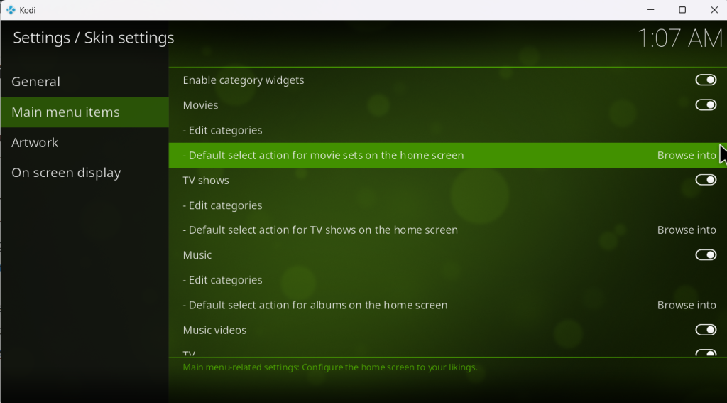 Configurar Estuary KODI Configurar Estuary KODI