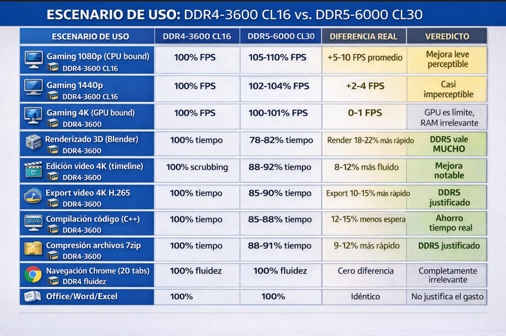 merece la pena la memoria ddr5 en 2026 merece la pena la memoria ddr5 en 2026