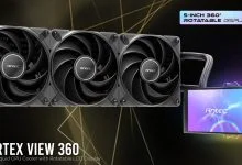 Antec lanza el VORTEX VIEW 360, su nuevo AIO con pantalla LCD y refrigeración de 360mm 6 Antec Vortex View 360