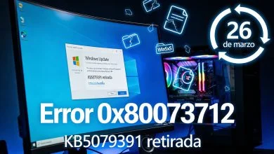 Windows 11 KB5079391: retirada por error en la instalación 1 0x80073712 windows 11