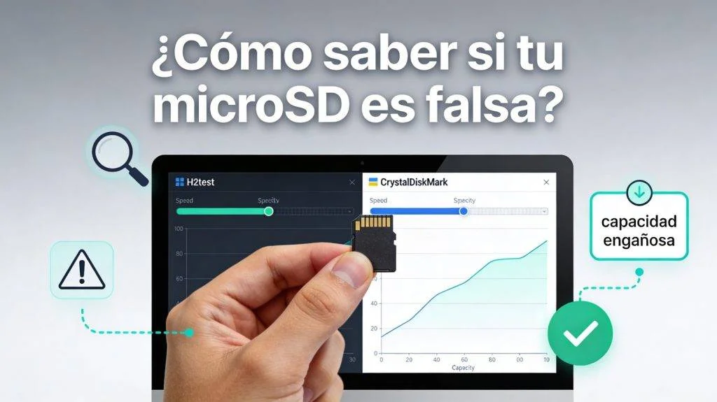 como saber si tu MicroSD es falsa