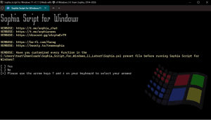 Sophia Script: el panel de control que Microsoft no te da