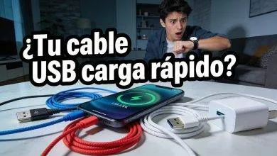 ¿Cómo saber si tu cable USB carga rápido? 8 tu cable usb carga rápido