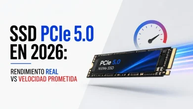 SSD PCIe 5.0 en 2026: rendimiento real vs velocidad prometida