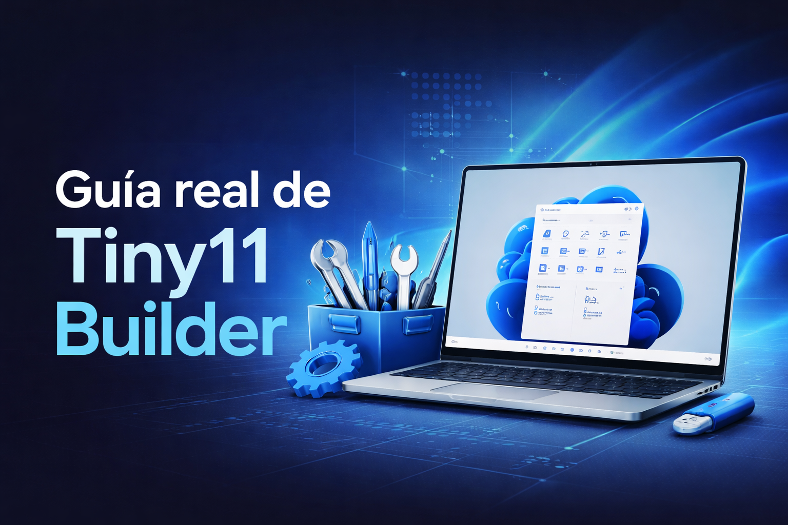 Windows 11 sin la basura: guía real de Tiny11 Builder