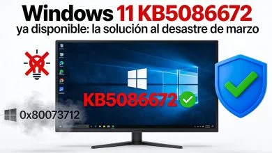 Windows 11 KB5086672 ya disponible: la solución al desastre de marzo 8 Windows 11 KB5086672