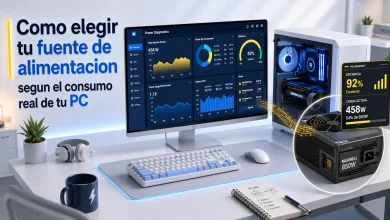 como elegir la fuente de alimentacion segun el consumo de tu pc