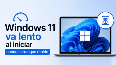 windows 11 va lento aunque arranque rapido