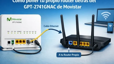 Cómo poner tu propio router detrás del GPT-2741GNAC de Movistar