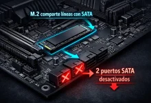 Por qué el slot M.2 desactiva tus puertos SATA 5 el slot m.2 desactiva puertos sata
